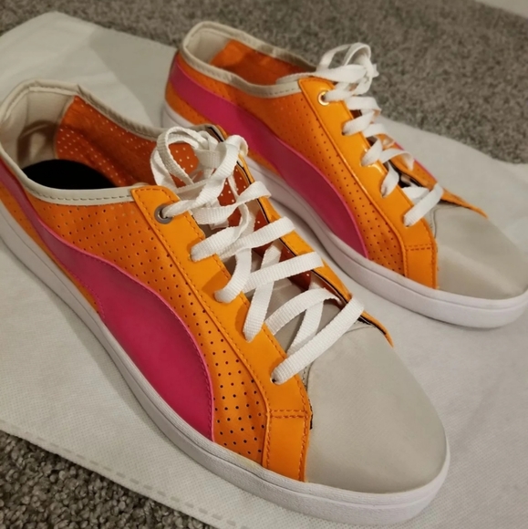 PUMA MESHY SUMMER CASUAL SNEAKERS SIZE 9 - Picture 4 of 4